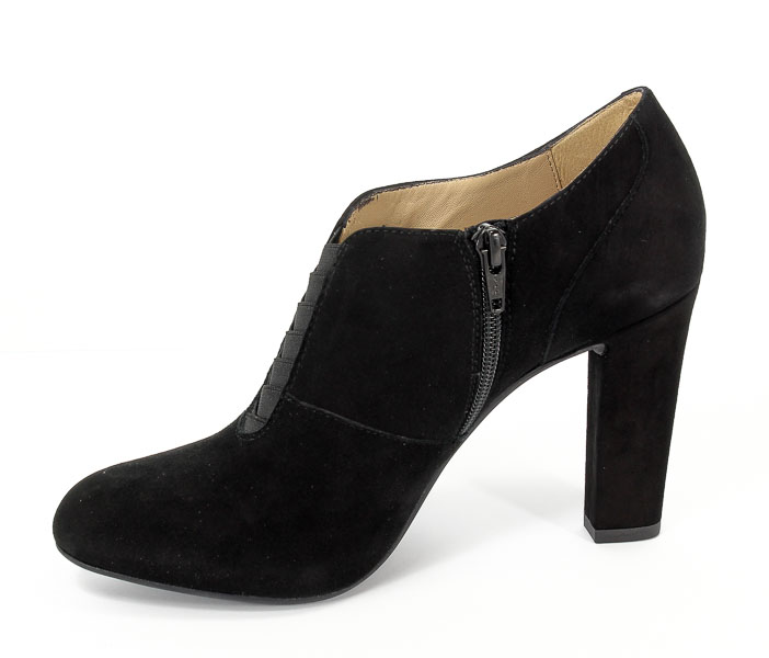 Botki Unisa Pisto Black Kid suede