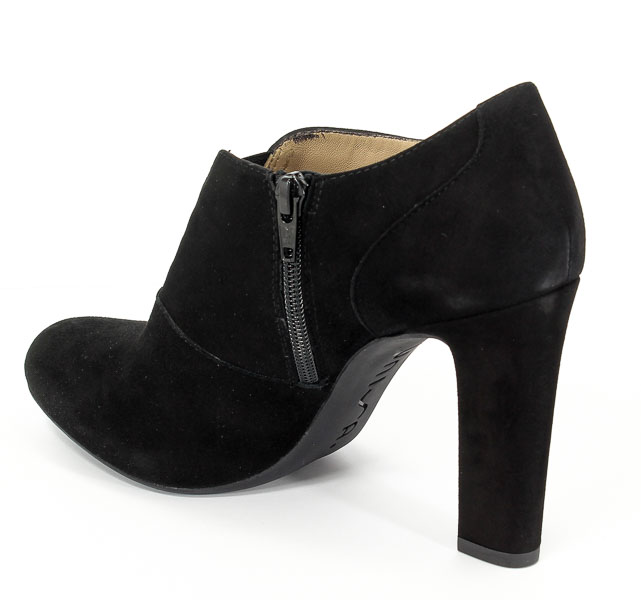 Botki Unisa Pisto Black Kid suede