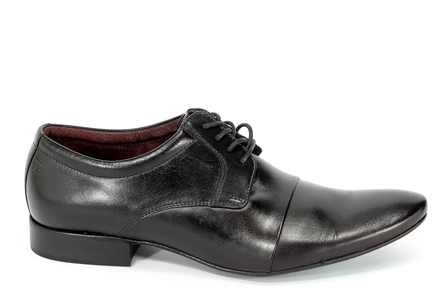 Półbuty Badura 7750-147 Czarny lic
