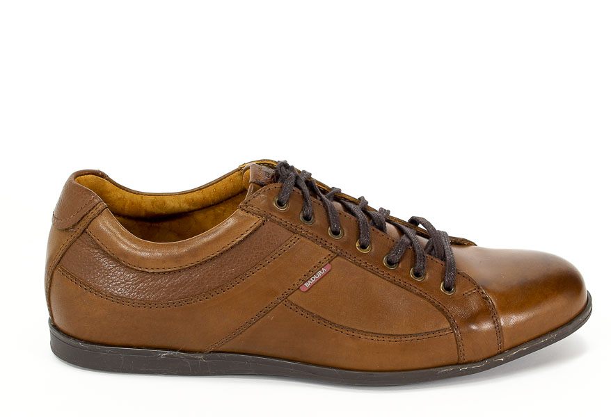 Półbuty Badura 3091-913 Brąz crust