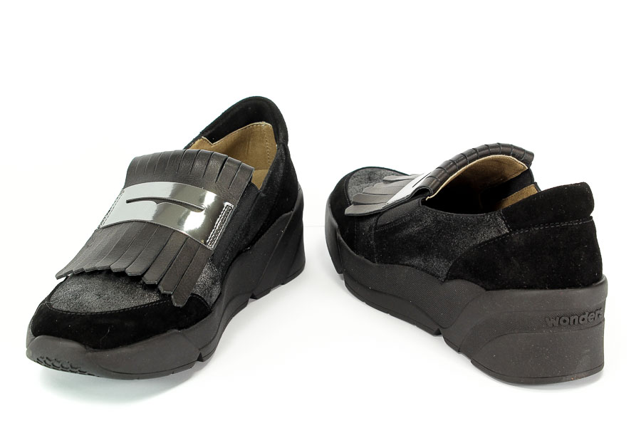 Półbuty Wonders D-8113 Crosta negro