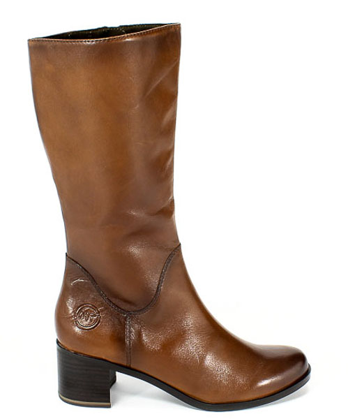 Kozaki Marco Tozzi 2-25035-29 410 Cognac Antic