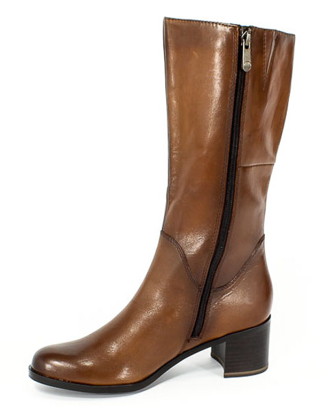 Kozaki Marco Tozzi 2-25035-29 410 Cognac Antic