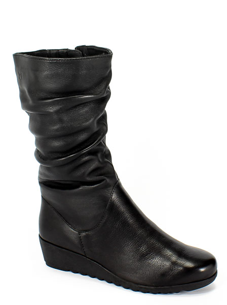 Pół Kozaki Caprice 9-26455-29 022 Black Nappa