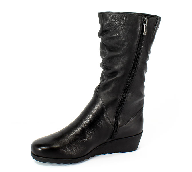 Pół Kozaki Caprice 9-26455-29 022 Black Nappa