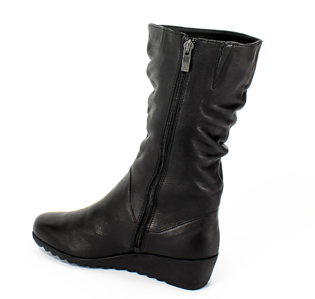 Pół Kozaki Caprice 9-26455-29 022 Black Nappa