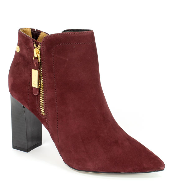 Botki Caprice 9-25309-29 545 Bordeaux Nubuc
