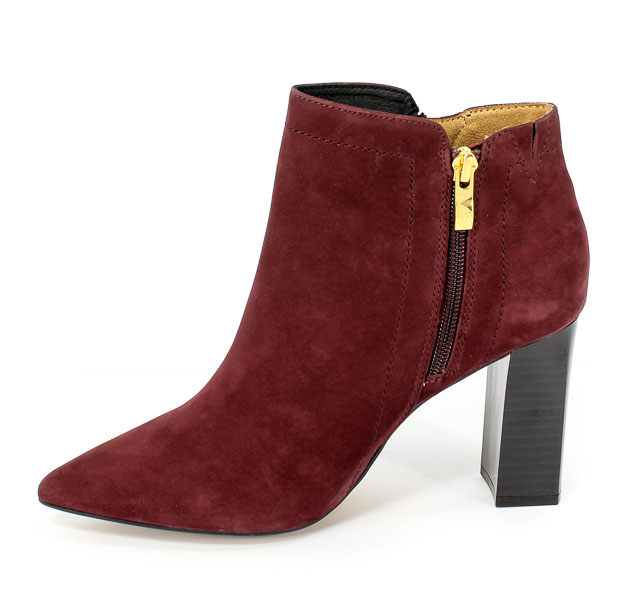 Botki Caprice 9-25309-29 545 Bordeaux Nubuc