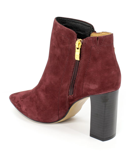 Botki Caprice 9-25309-29 545 Bordeaux Nubuc