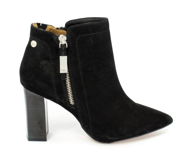 Botki Caprice 9-25309-29 008 Black Nubuc