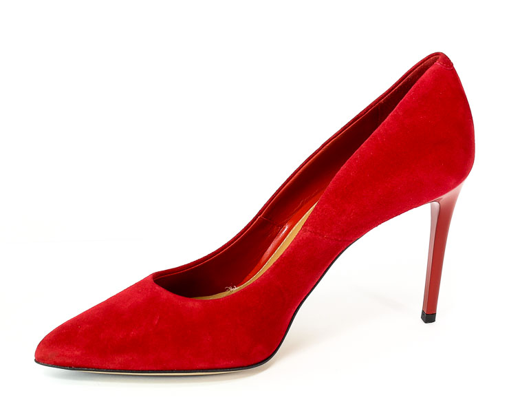 Czółenka Visconi 7260391/916 Rosso Wel