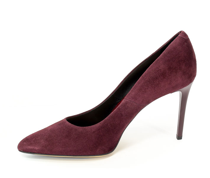 Czółenka Visconi 7260391/916 Bordo Wel23
