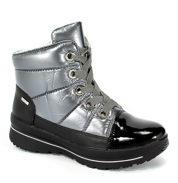 Śniegowce Caprice 9-26202-29 025 Blk/Silv Multi