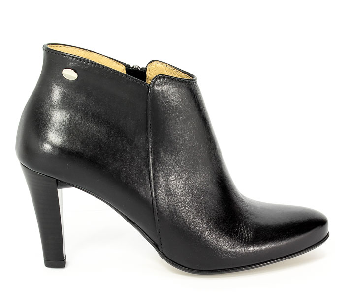 Botki Euro Moda 355 Czarne Lico