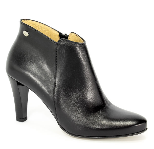 Botki Euro Moda 355 Czarne Lico