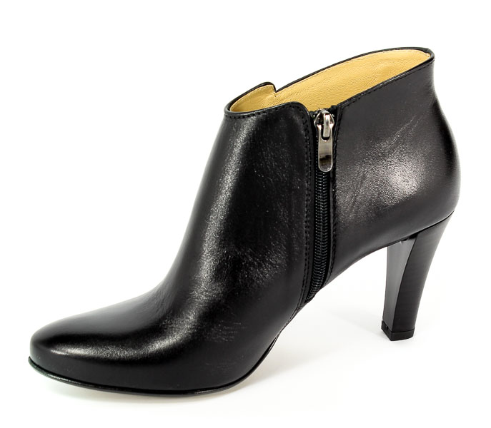 Botki Euro Moda 355 Czarne Lico