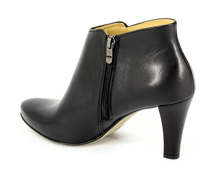 Botki Euro Moda 355 Czarne Lico