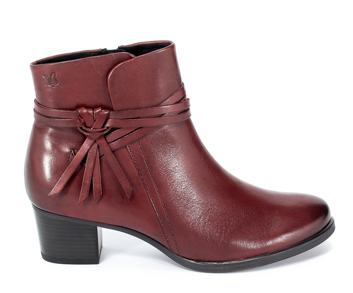 Botki Caprice 9-25359-29 540 Bordeaux Nappa