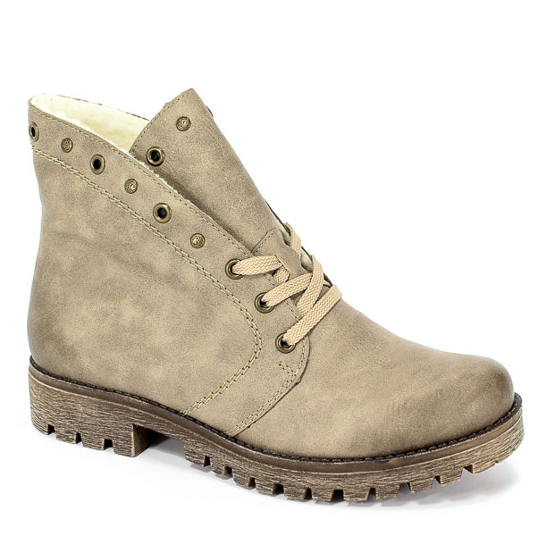Trzewiki Rieker 785B9-64 Beige