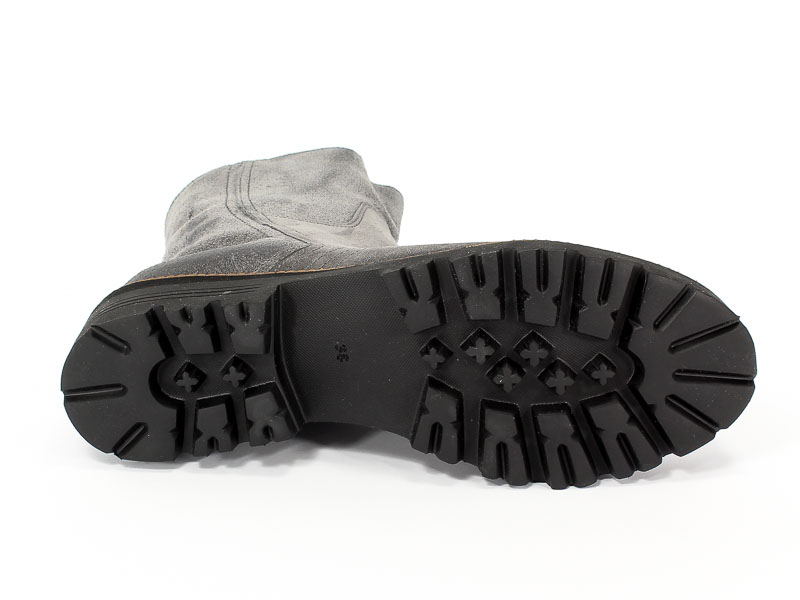 Trzewiki Lan-Kars FW190-223 Welur Szary