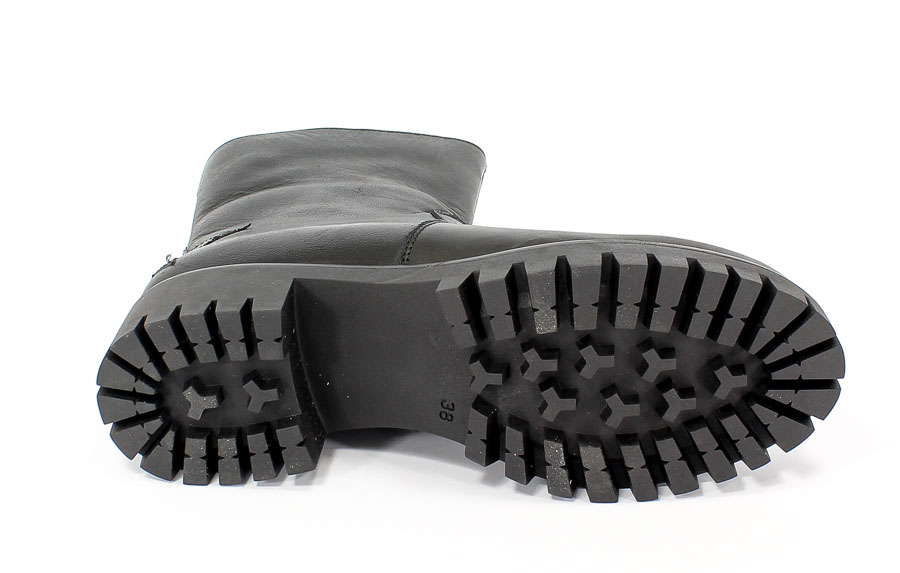 Trzewiki Karino 2252/126-F Czarny/Nubuk