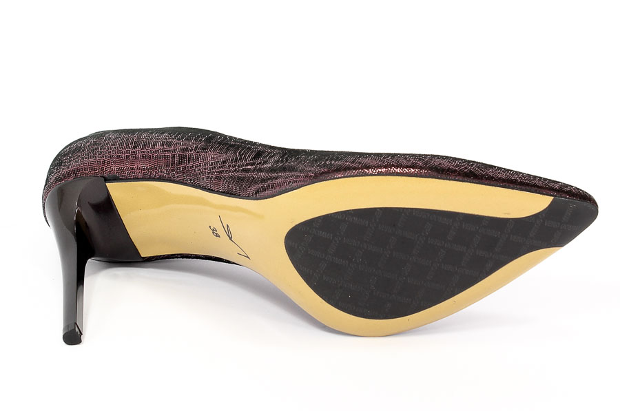Czółenka Visconi 7260391/916 Rx Bordo