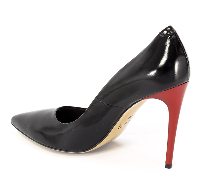 Czółenka Visconi 8014557/038 Tosca Nero+Brok