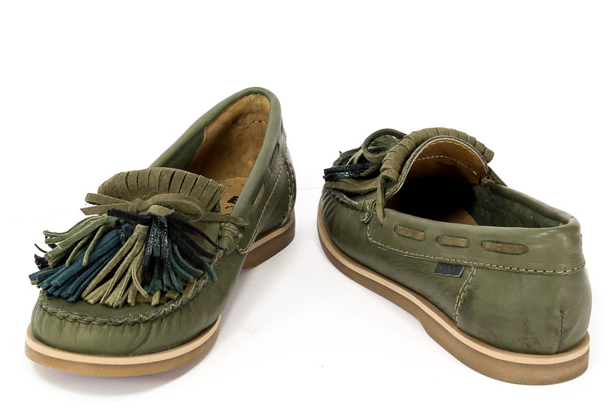 Półbuty Nessi 17127 Khaki 5
