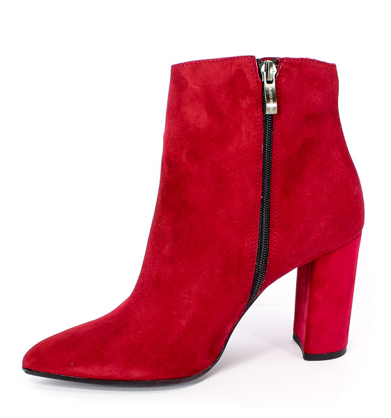 Botki Bravo Moda 2082 Wino Zamsz