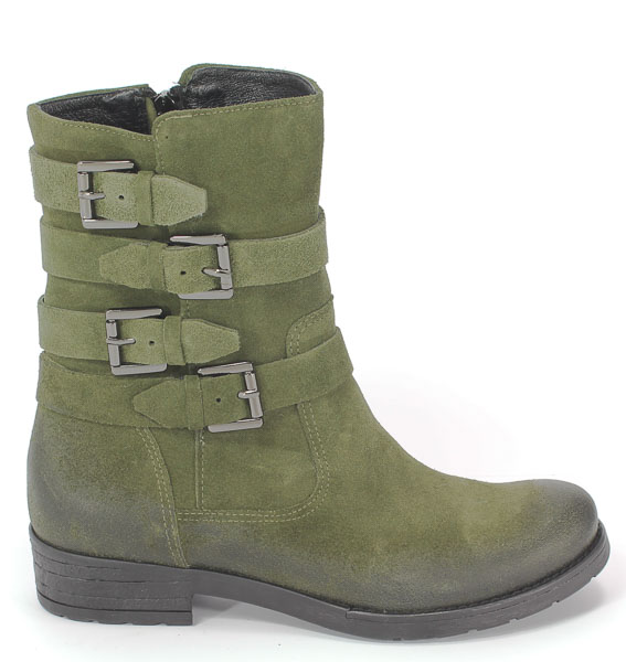 Trzewiki Damiss DS-031 Khaki welur