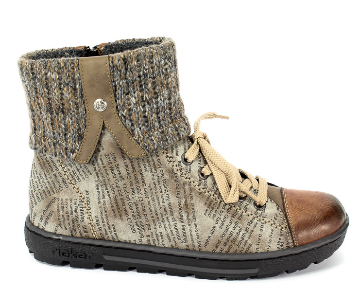 Trzewiki Rieker Z8753-24 Brown
