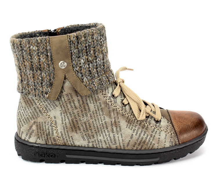 Trzewiki Rieker Z8753-24 Brown