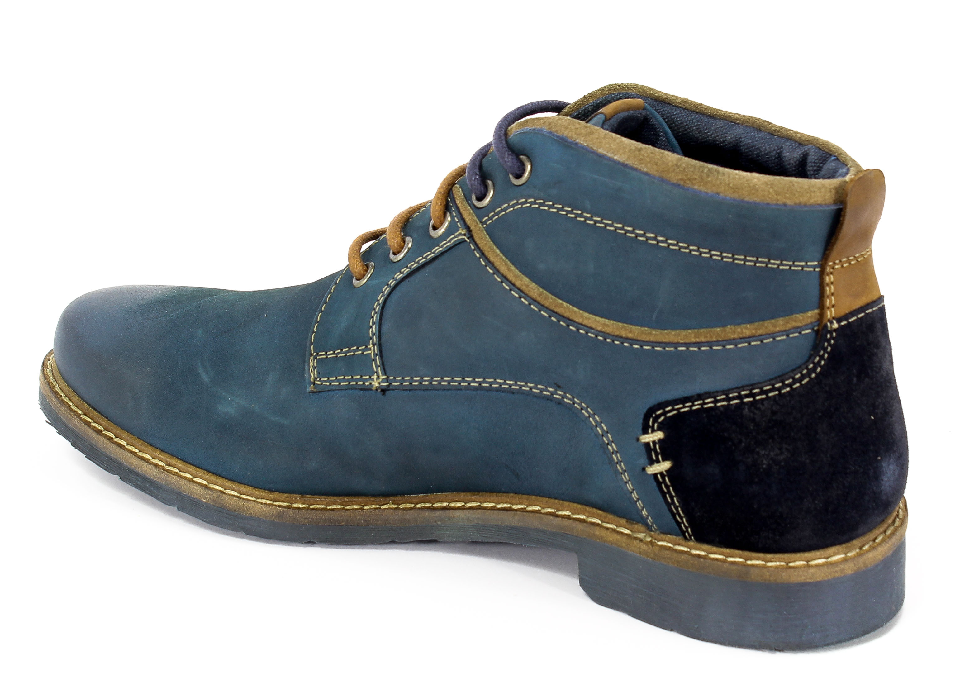 Półbuty Manitu 660409 Blue
