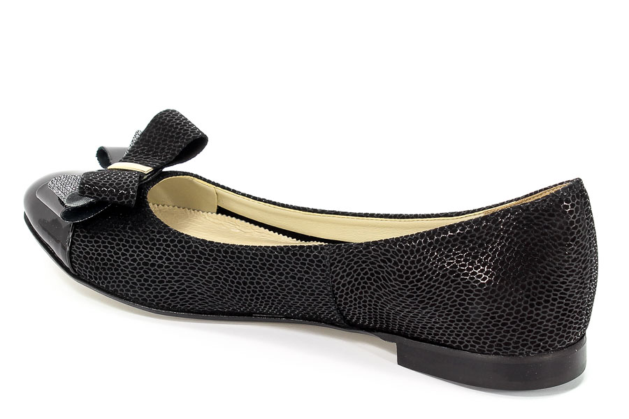 Baleriny Alexio Giorgio 058 Czarny 2