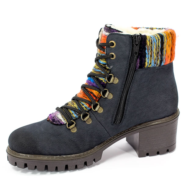 Trzewiki Rieker Y8643-15 Blue Combination
