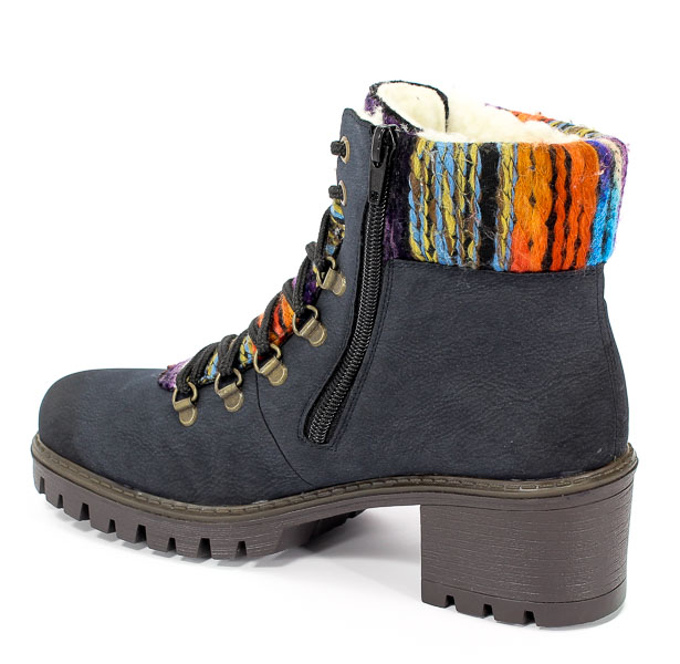 Trzewiki Rieker Y8643-15 Blue Combination