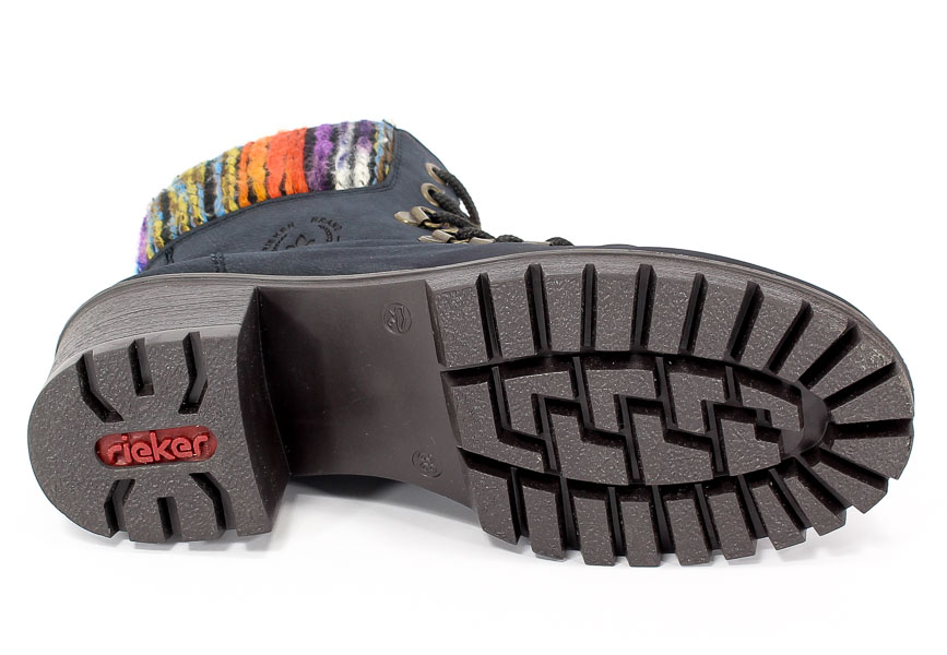 Trzewiki Rieker Y8643-15 Blue Combination