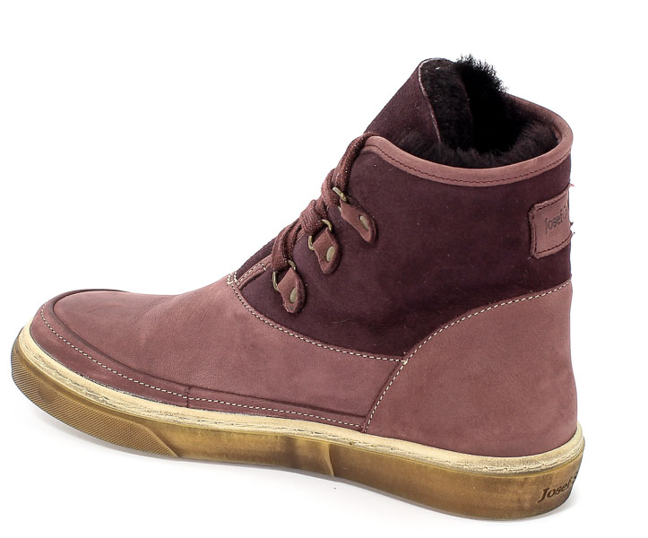 Trzewiki Josef Seibel 85325 LA784 410 Caro 25 Nesty/Oil Kombi Bordo