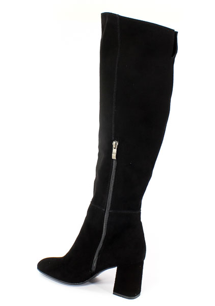 Kozaki Bravo Moda 2080 Czarny Zamsz