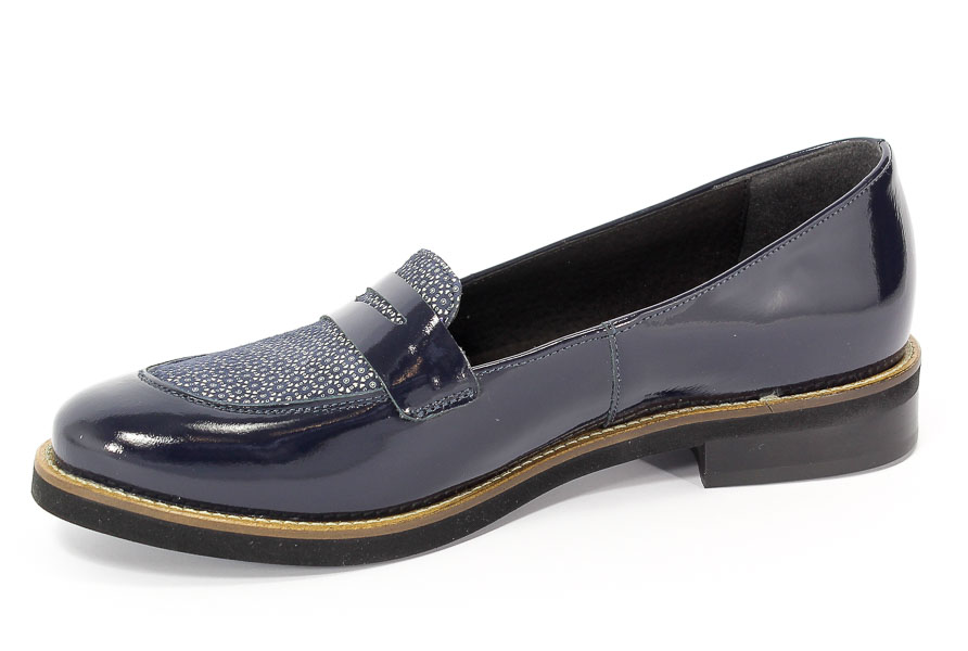 Półbuty Uncome 25082 Blu