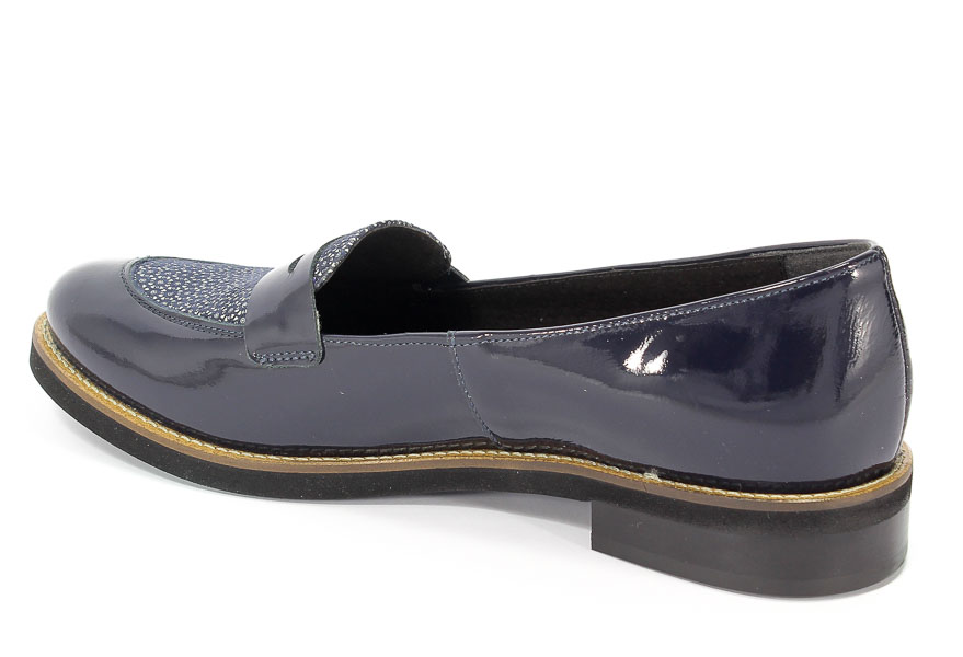 Półbuty Uncome 25082 Blu