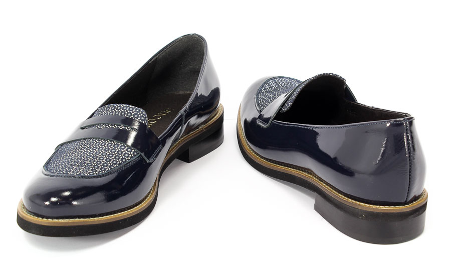 Półbuty Uncome 25082 Blu