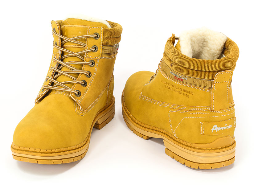 Trzewiki American 8610085W-1 Tan