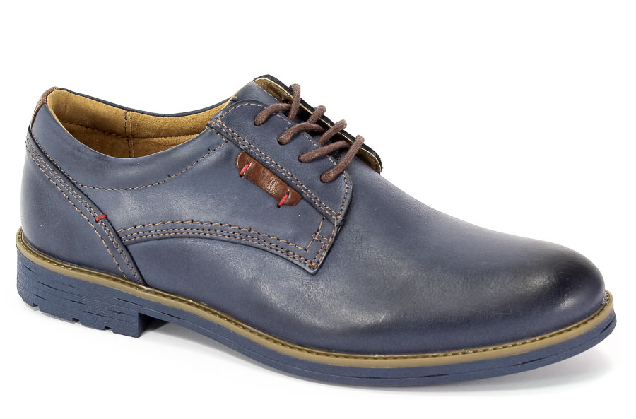 Półbuty Riko 823 Nabu Blue/Ax