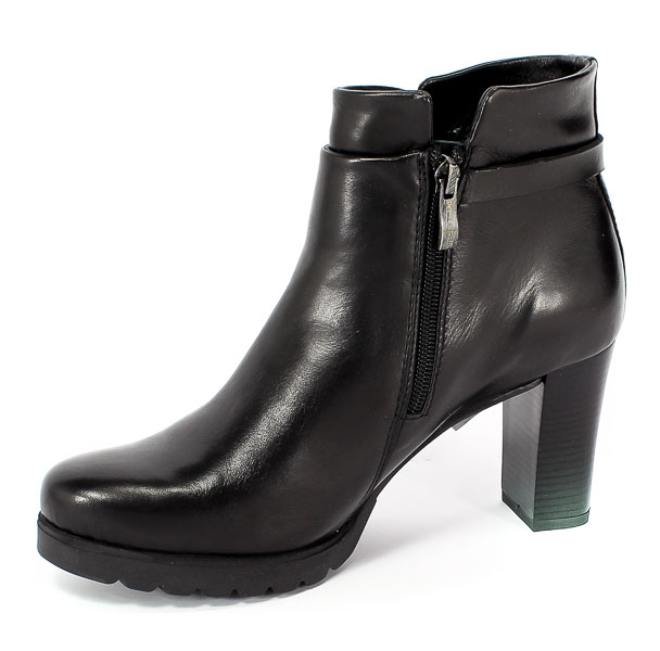 Botki Pollonus 5-0898-001 Czarny Velvet