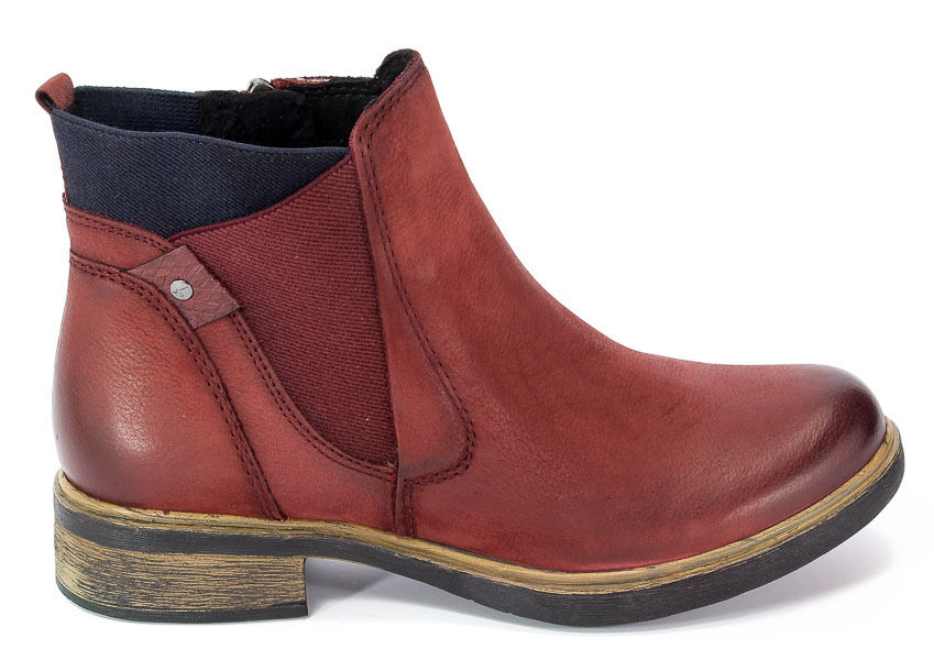 Trzewiki Tamaris 1-25317-29 529 Bordeaux/Navy