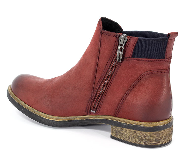Trzewiki Tamaris 1-25317-29 529 Bordeaux/Navy