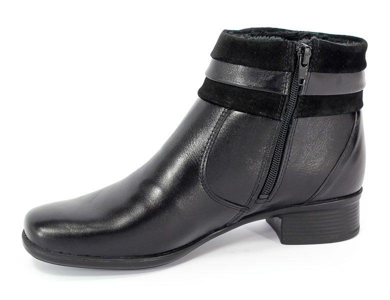 Trzewiki Comfortabel 961070 Schwarz