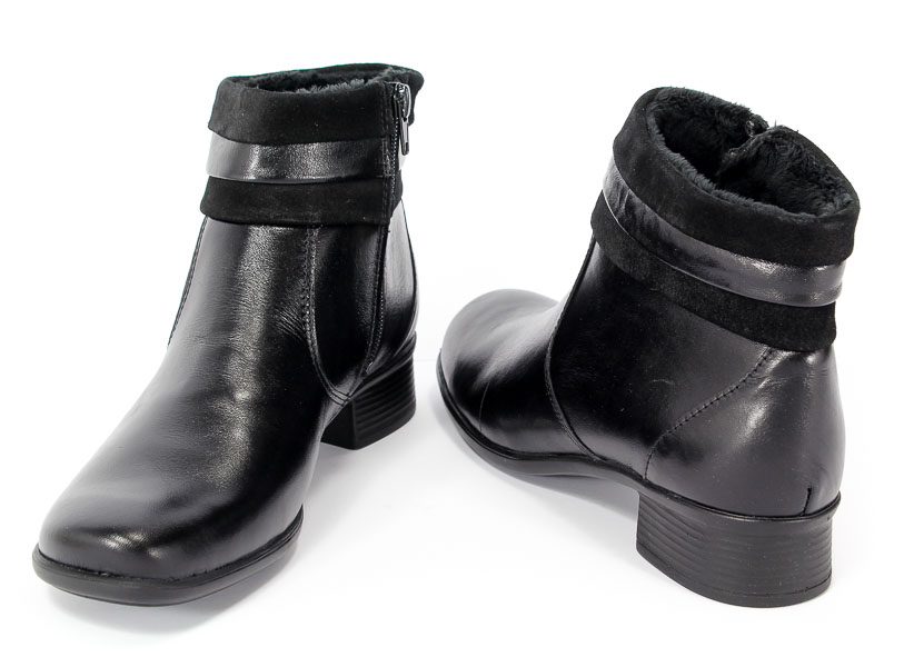 Trzewiki Comfortabel 961070 Schwarz