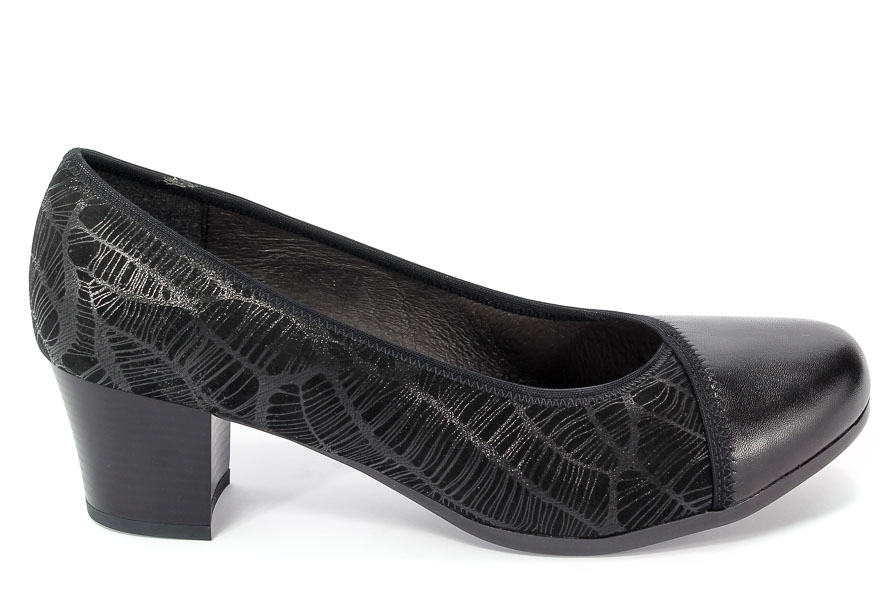 Czółenka Comfortabel 730403 Schwarz